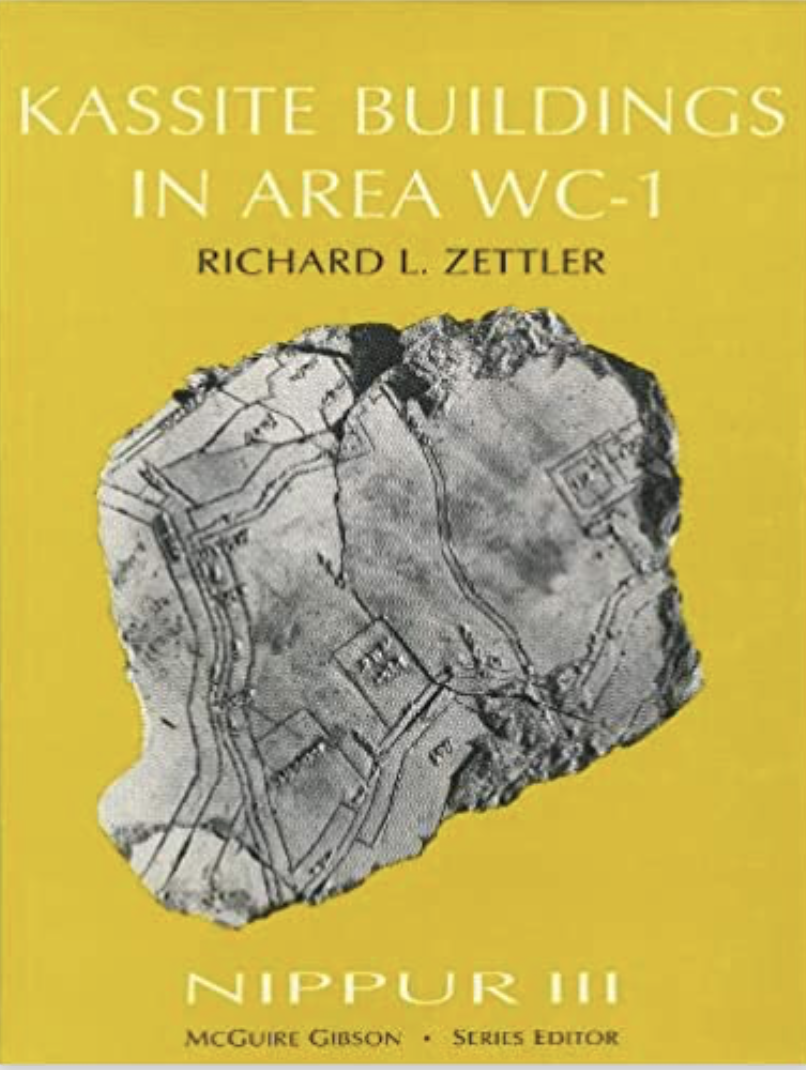 Photo Of Book Cover For The Book Entitled Nippur III: Kassite Buildings In Area WC-1