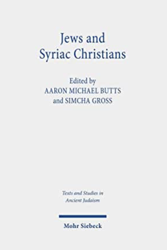 Photo Of Book Cover For The Book Entitled Jews And Syriac Christians: Intersections Across The First Millennium