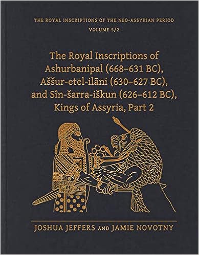 Photo Of Book Cover For The Book Entitled Royal Inscriptions Of Ashurbanipal Volume Two