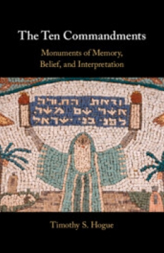 Photo Of Book Cover For The Book Entitled The Ten Commandments Monuments Of Memory, Belief, And Interpretation